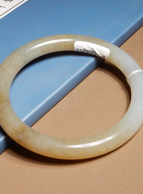 方言和田玉新疆意境楼兰三色手镯