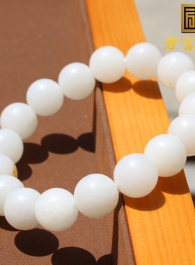 俄罗斯巴山料老坑圆珠12mm手串