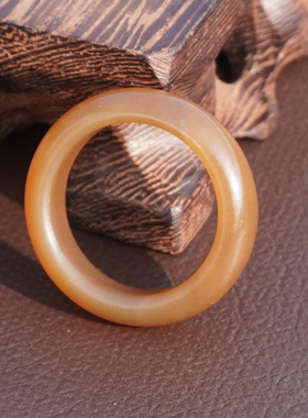 方言戒指和田玉黄金糖且末料糖玉