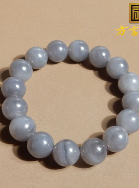 美美哒青海老坑烟紫单圈女神链