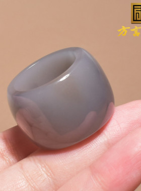 方言烟紫帝王紫内径卡23mm戒指