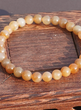 方言和田玉细润且末料糖白玉手串