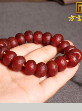 方言南红玛瑙算盘珠男女款手链