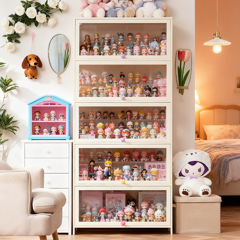 手办展示柜透明痛柜适用乐高模型积木玩具娃娃公仔包包盲盒收纳架,淘宝优惠券,粉丝福利购,淘宝优惠卷