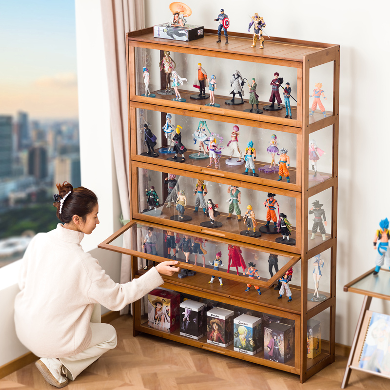 Eleven-dimensional extended transparent figure storage box