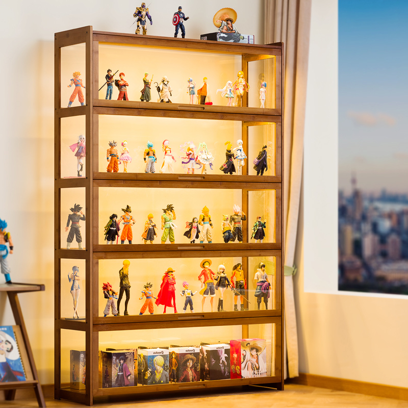 Eleven-dimensional extended transparent figure storage box