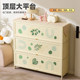Eleven-dimensional printed door dustproof shoe cabinet