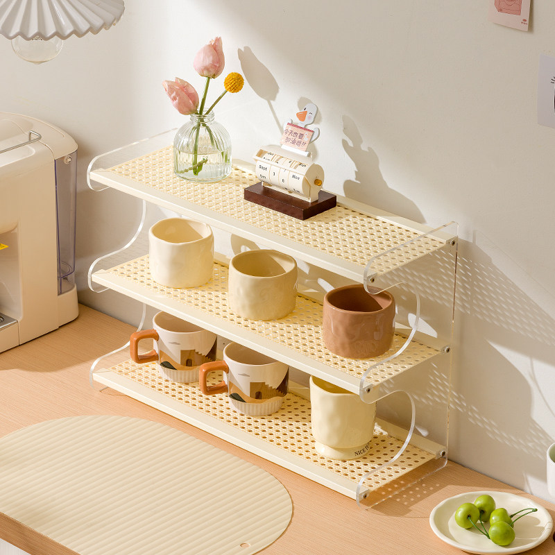 杯架轻奢高级感餐桌杯子收纳架餐边柜吧台马克杯展示架水杯置物架,淘宝优惠券,粉丝福利购,淘宝优惠卷