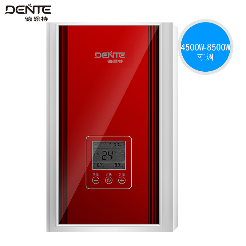 DENTE/德恩特V7H85即热式电热水器家用免储水淋浴洗澡速热恒温机 - 图1