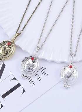 马鞭草周边katherine猫眼石项链