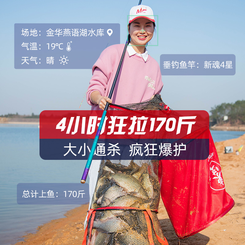 佳钓尼官方旗舰店鱼竿手杆超轻超硬新款手竿台钓竿新魂 调钓鱼竿 28 佳钓尼官方旗舰店鱼竿手杆超轻超硬新款手竿台钓竿新魂 调钓鱼竿 28
