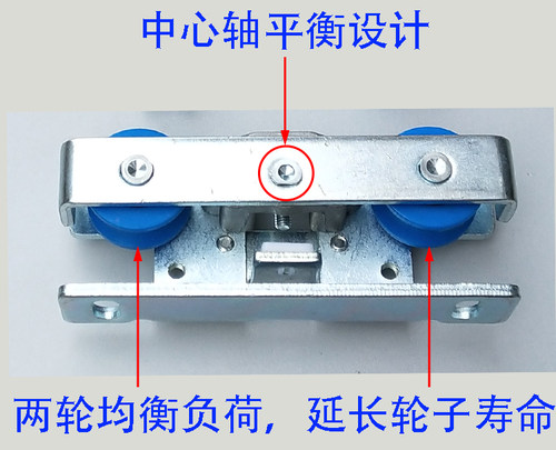 自动门吊轮感应门电动移门玻璃门有框门吊架滑轮 - 图2