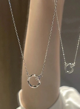 莫比乌斯双环项链抖音小红书爆款