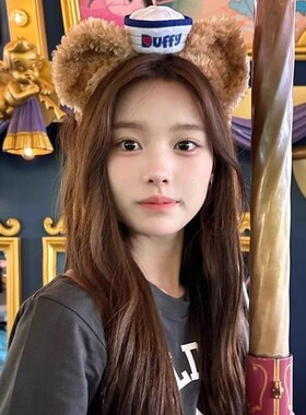 玩偶Duffy达菲熊发箍女