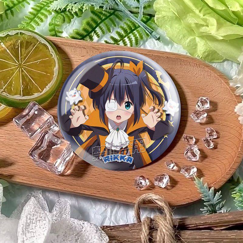 中二病也要谈恋爱同人小鸟游六花双闪吧唧谷子动漫徽章礼物周边,淘宝优惠券,粉丝福利购,淘宝优惠卷