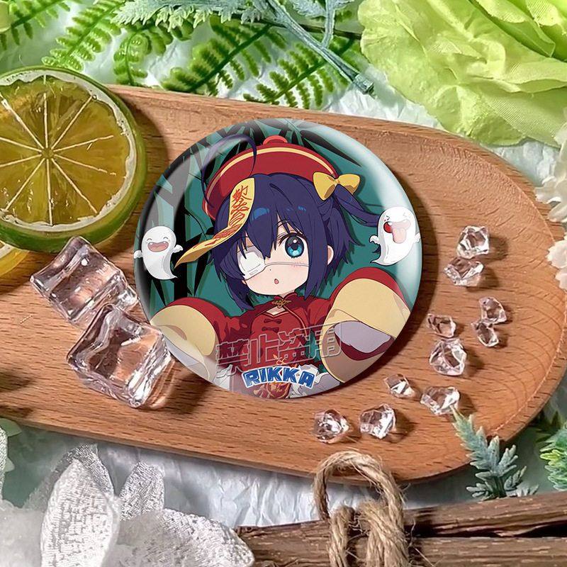 中二病也要谈恋爱同人小鸟游六花双闪吧唧谷子动漫徽章礼物周边,淘宝优惠券,粉丝福利购,淘宝优惠卷