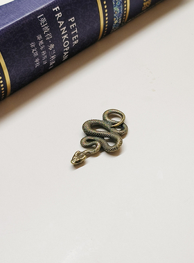 创意十二生肖灵蛇挂件装饰小摆件