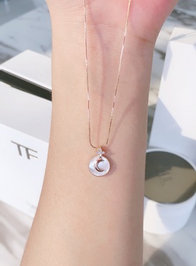 现货项链月亮贝母2020年新品