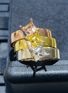 戒指925银镀镶嵌专用925银