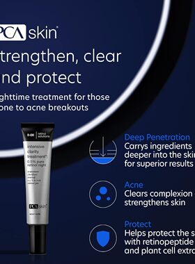 PCA SKIN Intensive Clarity Treatment for Acne, 0.5% Retinol,