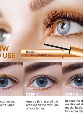 VieBeauti Premium Eyelash Serum and Eyebrow Enhancement Form
