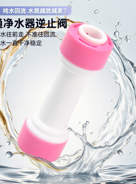 净水器分快接逆止阀ro配件直通