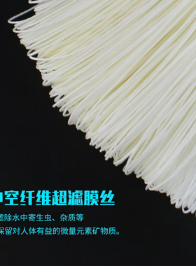 1812净水机器平头中空超滤过滤芯