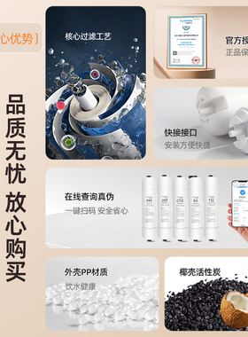 沃顿科技汇通一体快接滤芯通用