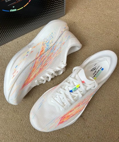 安踏二区心率90格桑花全掌氮中底耐磨科技减震跑步鞋122625579 - 图0