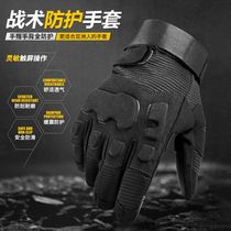 Tactical Glove Mens Fall Touch Screen All Half Finger Anti-Slip Abrasion Resistant Special Soldier For Training And Cut Black Hawk Combat Mountaineering