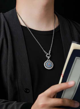 古法十二生肖本命佛纯银吊坠男女