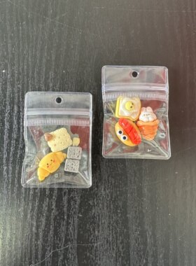 现货打孔透明珠宝首饰收纳袋挂袋