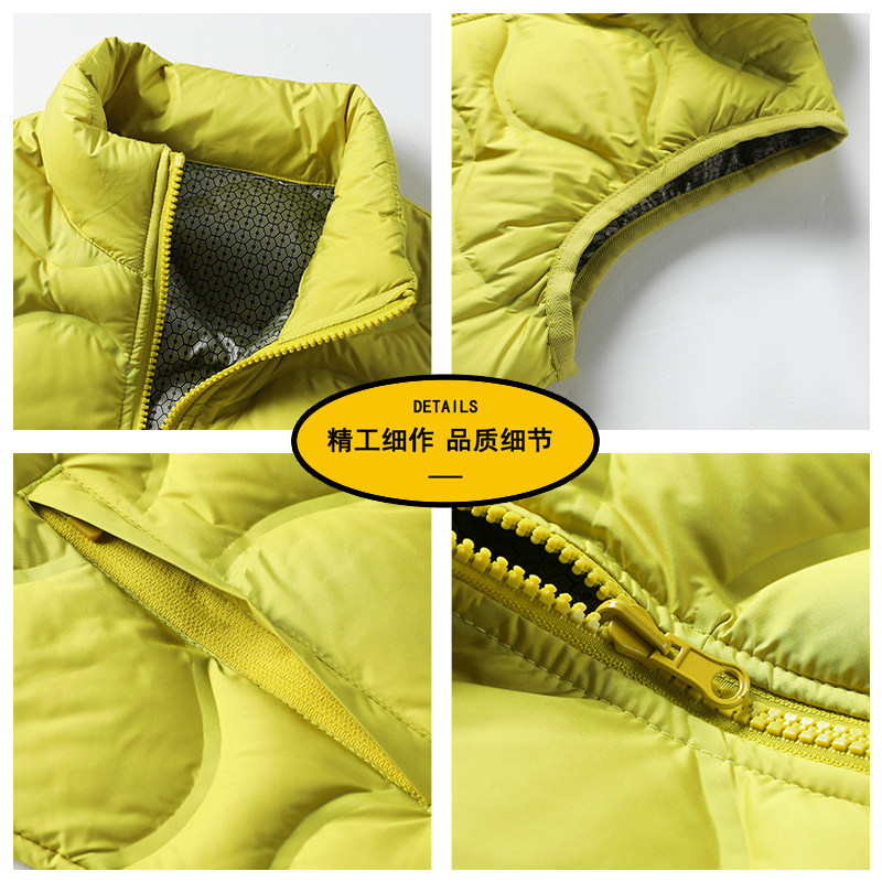 稻草人石墨烯羽绒马甲男士2025秋冬新款鸭绒加热保暖背心女款防风,淘宝优惠券,粉丝福利购,淘宝优惠卷