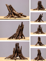 Tree Stump Wood Life Trekking Wood View Water Group Landscape Composition Sinkwood Wooded Wood Fish Tank Building Wood Small Vat Trees