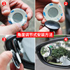 Border-adjustable wide-angle auxiliary rearview mirror small circular mirror