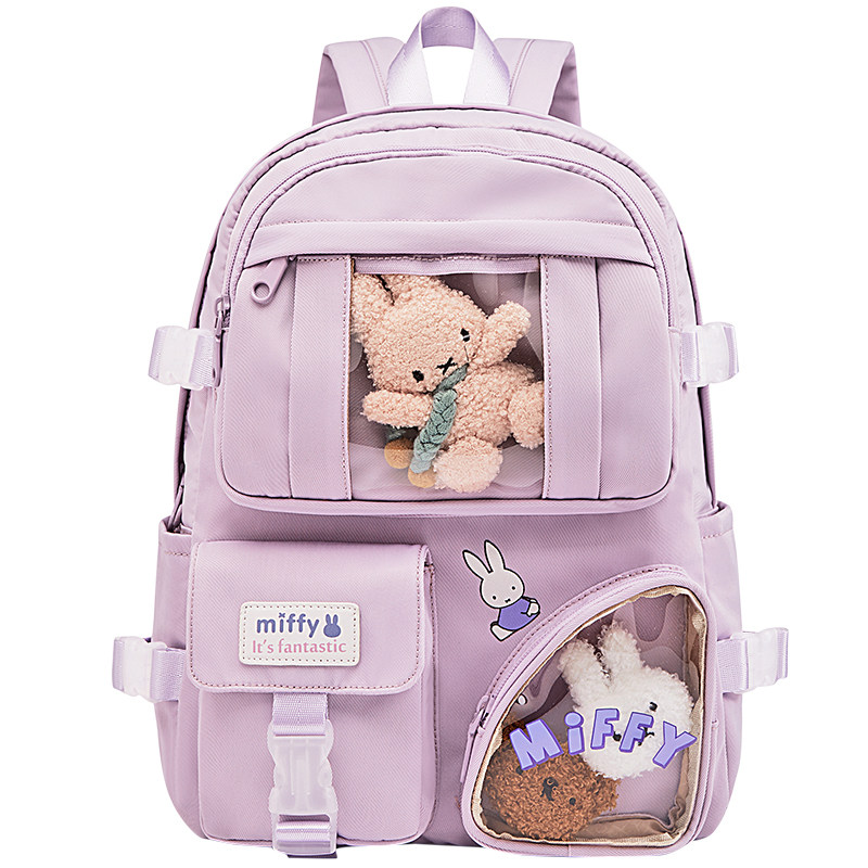 米菲2022新款大容量双肩包 米菲伟之林双肩背包