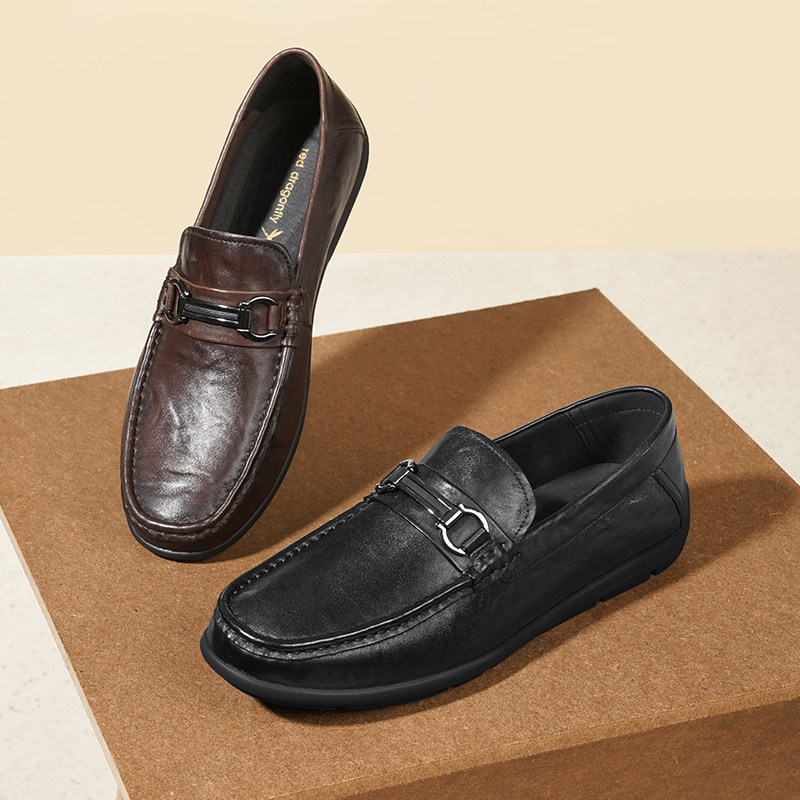  红蜻蜓男鞋乐福鞋（豆豆鞋）