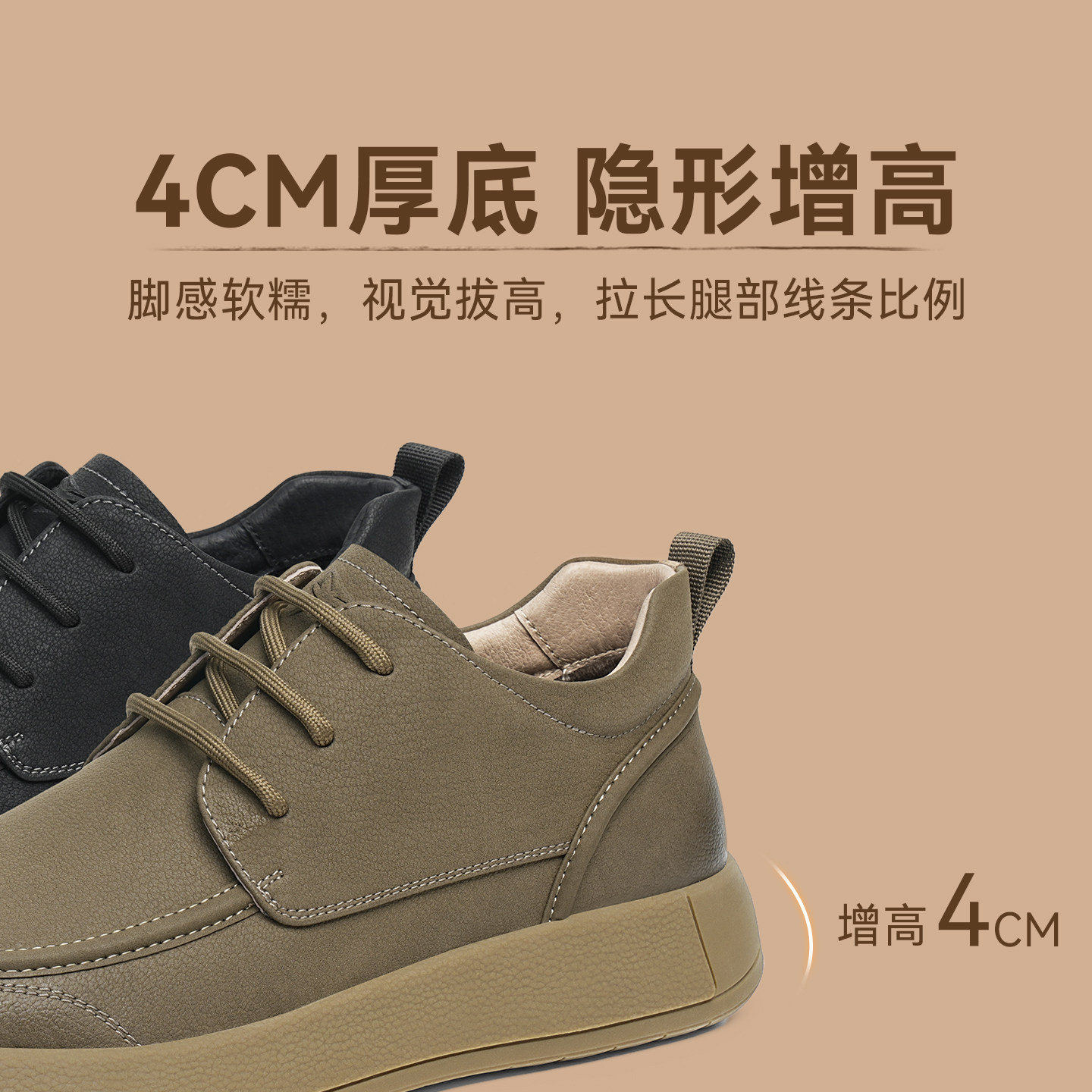 红蜻蜓勃肯男鞋2025冬季新款加绒保暖棉鞋休闲工装鞋男士爸爸皮鞋,淘宝优惠券,粉丝福利购,淘宝优惠卷