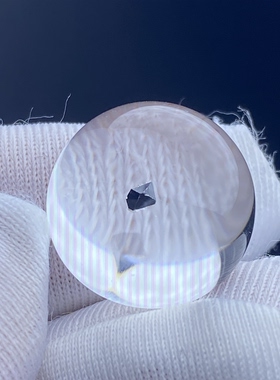 天然水晶包裹体矿石吊坠裸石蛋面DIY水晶矿石饰品项链一物一图