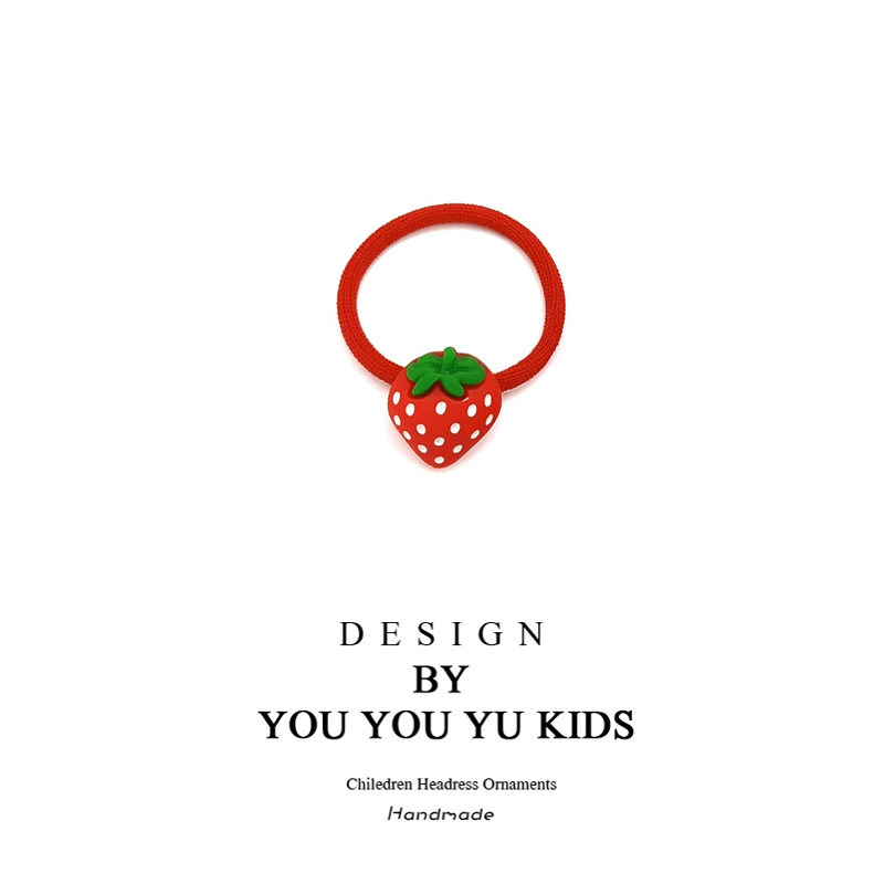 宝宝扎头发发绳女童不伤发小头绳小发圈 草莓发圈全包夹发夹发饰,淘宝优惠券,粉丝福利购,淘宝优惠卷