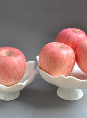 白瓷佛具用品陶瓷香炉家用供奉碗