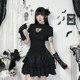 ເສື້ອຍືດສັ້ນແບບ gothic ຊ້ໍາ subculture tutu