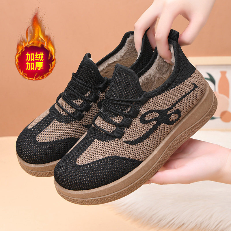 老北京布鞋女棉鞋冬季加绒加厚保暖棉靴防滑平底中老年人妈妈鞋女,淘宝优惠券,粉丝福利购,淘宝优惠卷