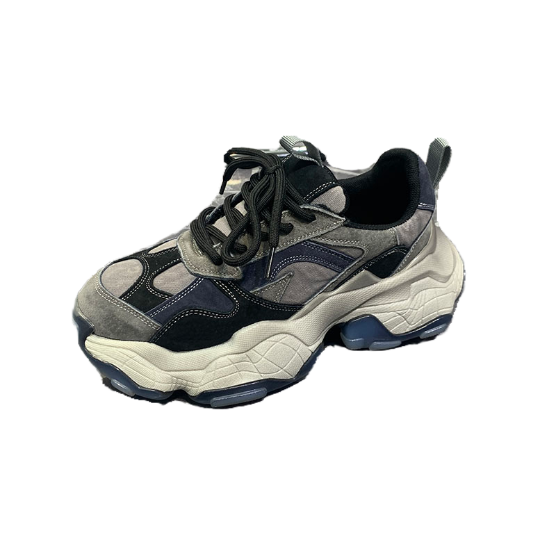 韩国运动鞋子秋冬季老爹鞋男潮ins四季男鞋2024新款百搭休闲单鞋 - 图3