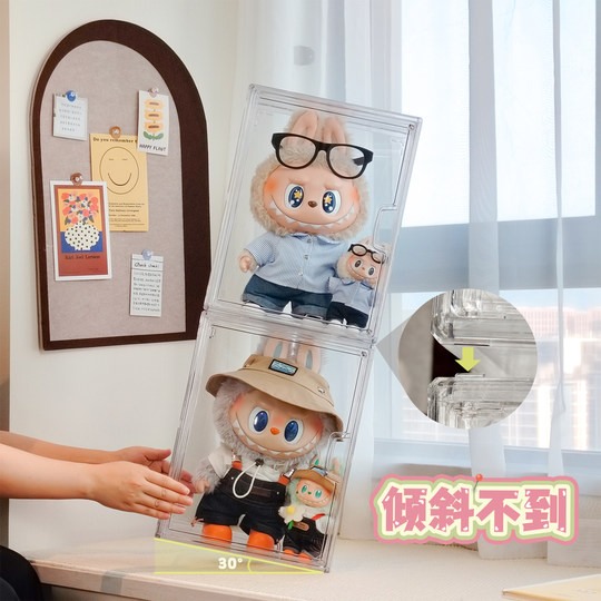 Suitable for labubu front high-energy summer display box