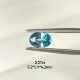 Jewelry-grade natural blue zircon hyacinth ring surface loose stone, the natural gemstone closest to diamond in comprehensive properties