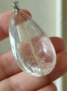 非常别致的天然包体水晶 包体很有未来感超炫酷 大自然的鬼斧神工