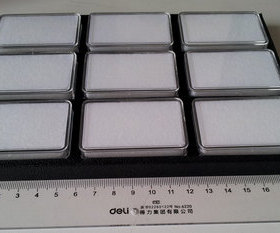 透明标本盒高档珠宝收纳展示用品