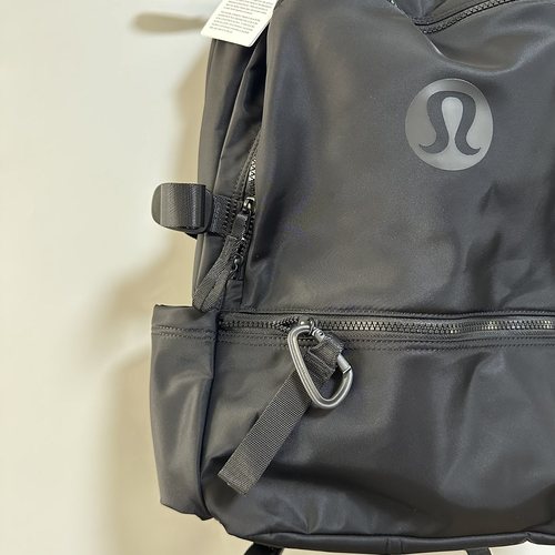 国内现货 lululemon露露乐蒙 NEW CREW 22L 尼龙 常规双肩包 黑色 - 图1