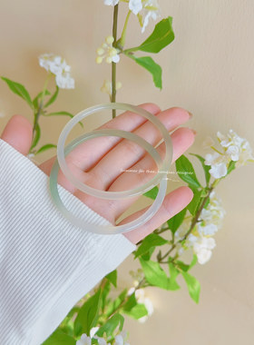 民族风天然玉髓细镯货源地